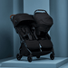 SILVER CROSS JET DOUBLE STROLLER - BLACK