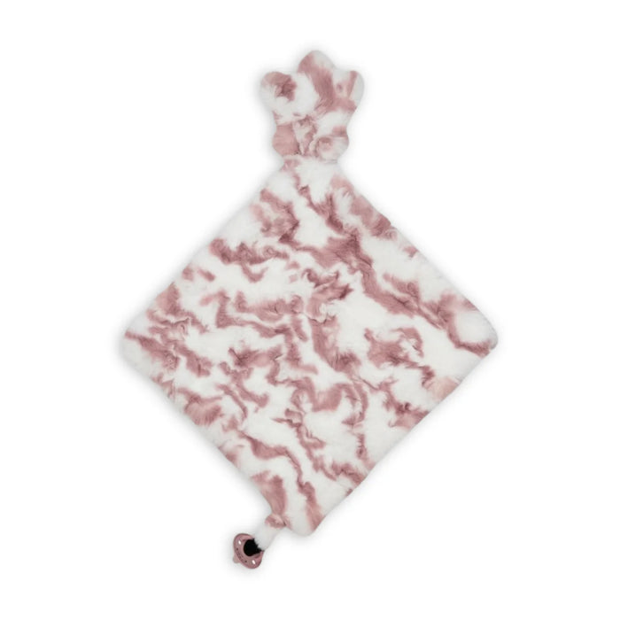 RITZ BABY FUZZY BLANKET MUSH/SOLID LOVEY . PINK BLANKETS RITZ