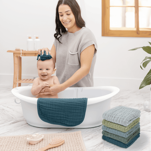 Muslin Washcloths by Comfy Cubs - Multi-Boy Washcloths Comfy Cubs