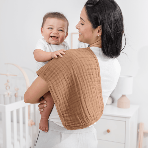 Muslin Burp Cloths by Comfy Cubs - Multicolor Muslin Burp Cloths Comfy Cubs