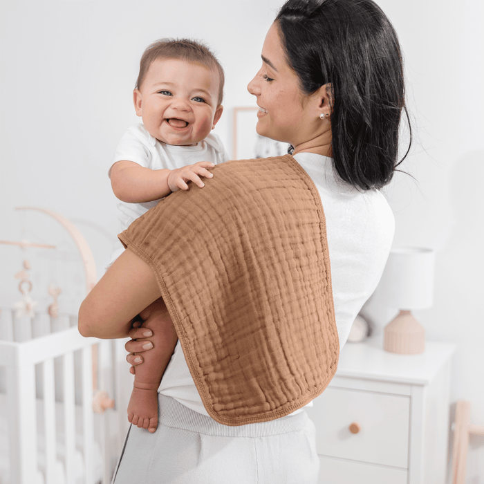 Muslin Burp Cloths by Comfy Cubs - Multicolor Muslin Burp Cloths Comfy Cubs