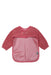 LITTLE PIPERS WATERPROOF SMOCK - RIBBED MAUVE W/ BLACK TERRY BIBS LITTLE PIPERS