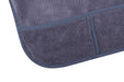 LITTLE PIPERS WATERPROOF SMOCK - RIBBED CHAMBRAY W/ BLACK TERRY BIBS LITTLE PIPERS