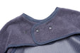 LITTLE PIPERS WATERPROOF SMOCK - RIBBED CHAMBRAY W/ BLACK TERRY BIBS LITTLE PIPERS
