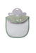 LITTLE PIPERS RIBBED WATERPROOF BIB - SAGE GREEN - INFANT BIBS LITTLE PIPERS