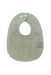 LITTLE PIPERS RIBBED WATERPROOF BIB - SAGE GREEN - INFANT BIBS LITTLE PIPERS