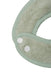 LITTLE PIPERS RIBBED WATERPROOF BIB - SAGE GREEN - INFANT BIBS LITTLE PIPERS
