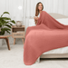 Adult Muslin Blanket in Dusty Rose Muslin Comfy Cubs