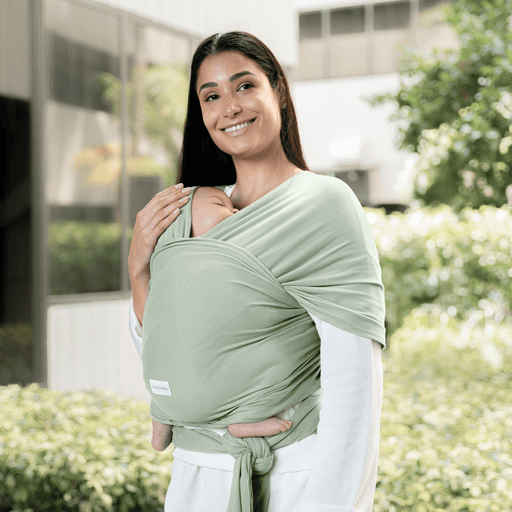 Baby Wrap Carrier in Fern Baby Wrap Carrier Comfy Cubs