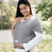 Baby Wrap Carrier in Slate Grey Baby Wrap Carrier Comfy Cubs