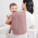 Muslin Burp Cloths by Comfy Cubs - Mauve Muslin Burp Cloths Comfy Cubs