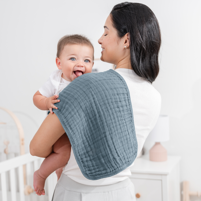 Muslin Burp Cloths by Comfy Cubs - Multi Boy Muslin Burp Cloths Comfy Cubs