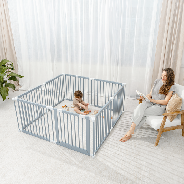Playpen for Toddler and Babies by Comfy Cubs in Pacific Blue Playpen Comfy Cubs