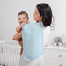 Muslin Burp Cloths by Comfy Cubs - Sky Blue Muslin Burp Cloths Comfy Cubs