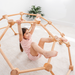 Wooden Climber for Kids by Comfy Cubs (Natural Wood) Comfy Cubs