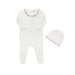 Swiss Dot Footie and Hat Baby & Toddler Tricot Bebe