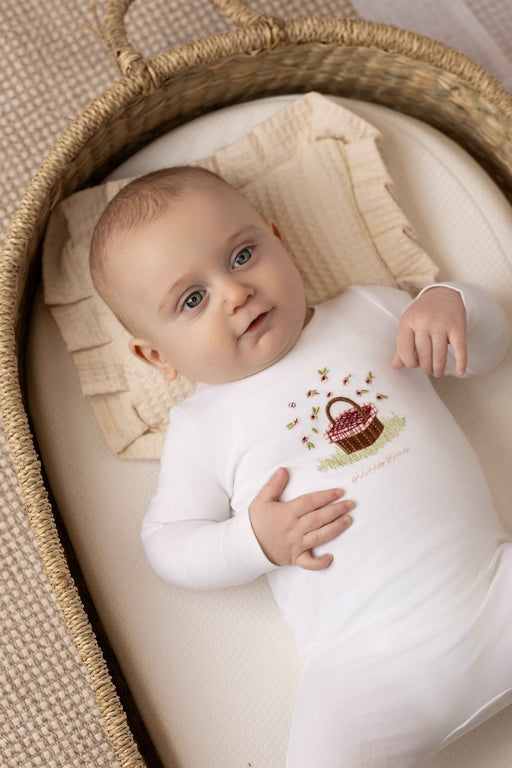 Picnic Basket Footie Tricot Bebe