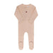 AURORA CLASSICS BABY GIRL FOOTIE POINTELLE BOW PRINT COLLECTION PINK RED FOOTIE AURORA