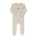 AURORA CLASSICS BABY BOY FOOTIE JERSEY COTTON RACE CAR COLLECTION TAN FOOTIE AURORA