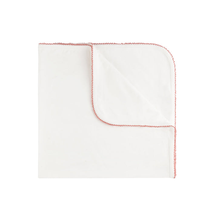 Embroidered Wagon Blanket white rose Baby & Toddler Tricot Bebe