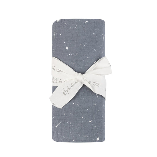 ELY`S & CO. BRUSHED COTTON - CELESTIAL COLLECTION - MUSLIN SWADDLE