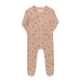AURORA CLASSICS BABY GIRL FOOTIE JERSEY COTTON FLORAL PRINT COLLECTION PINK FOOTIE Little Luxury