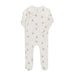 AURORA CLASSICS BABY BOY FOOTIE JERSEY COTTON NAUTICAL COLLECTION IVORY BLUE FOOTIE AURORA