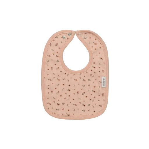 AURORA CLASSICS BABY BABY BIB – FLORAL RIB . PINK BIB AURORA