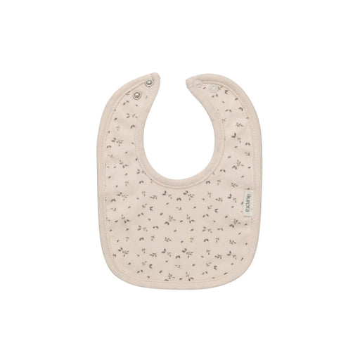 AURORA CLASSICS BABY BABY BIB – FLORAL RIB . IVORY BLUE BIB AURORA