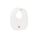 AURORA CLASSICS BABY GIRL BIB POINTELLE BOW PRINT COLLECTION . IVORY LILAC BIB AURORA
