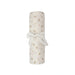 AURORA CLASSICS BABY GIRL MUSLIN SWADDLE JERSEY COTTON FLORAL PRINT COLLECTION . IVORY PINK MUSLIN SWADDLE AURORA