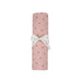 AURORA CLASSICS BABY GIRL MUSLIN SWADDLE BOW PATTERN COLLECTION . PINK MUSLIN SWADDLE AURORA