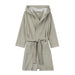AURORA CLASSICS BABY CAR EMBROIDERED TERRY ROBE SAGE TOWELS AURORA