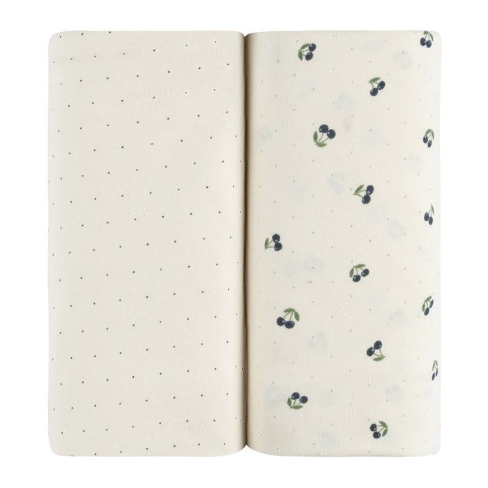 AURORA BY ELY`S & CO. 2 PACK CRIB SHEET