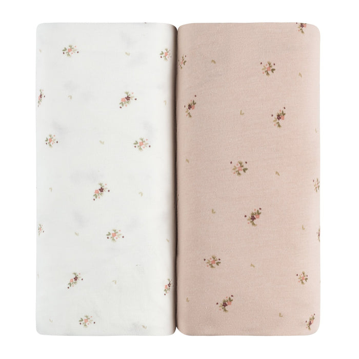 AURORA BY ELY`S & CO. 2 PACK CRIB SHEET