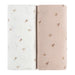 AURORA BY ELY`S & CO. 2 PACK CRIB SHEET
