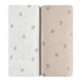 AURORA BY ELY`S & CO. 2 PACK CRIB SHEET