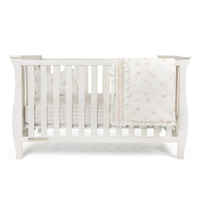 ELY`S & CO. PORTABLE CRIB SET (24"X38") . BUTTERFLY CRIB SET ELY`S & CO.