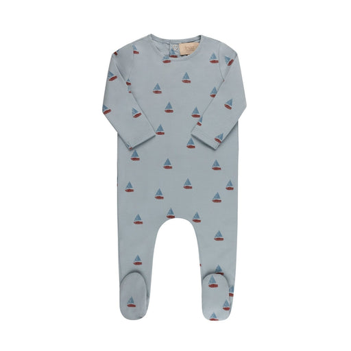 Printed Cherries/ Boat Layette Set Tricot Bebe