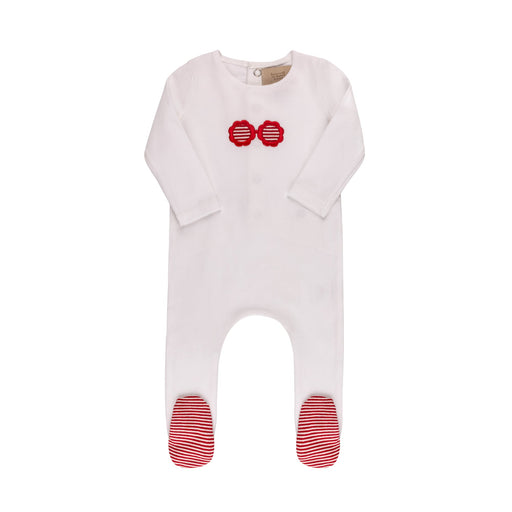 Sunglasses/ Anchor striped Layette Set Tricot Bebe