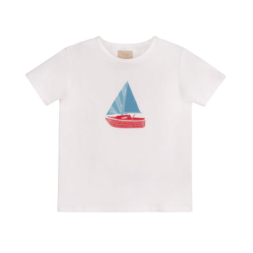 Boys Boat Tee 8 Tricot Bebe
