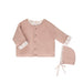 Reversible Waffle Jacket Pink 18-24 M Baby & Toddler Tricot Bebe