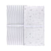 ELY`S & CO. BABY CHANGING PAD COVER - CRADLE SHEET 100% COMBED JERSEY COTTON 2PK