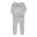 AURORA - EMBROIDERED VELOUR COLLAR COLLECTION - FOOTIE BLUE CLOTHING Little Luxury