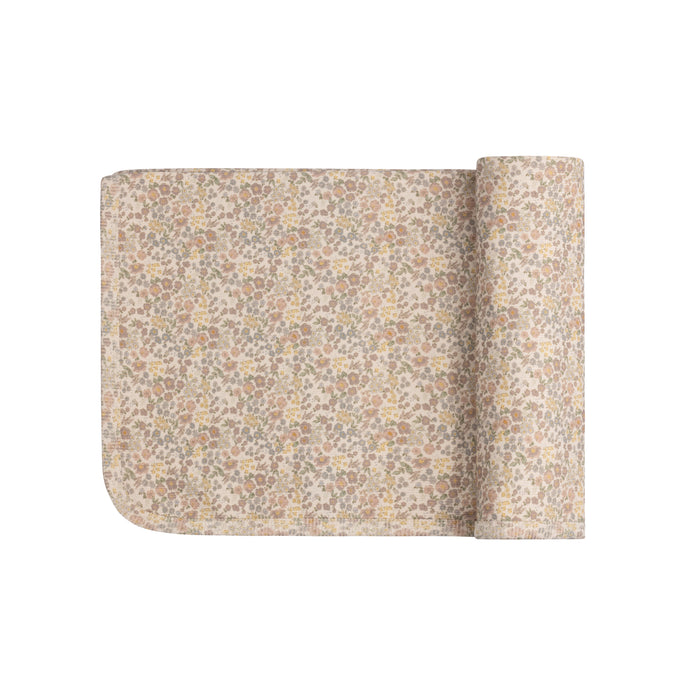 AURORA - COTTON LIBERTY FLORAL AND PLAID - IVORY FLORAL - BLANKET BLANKETS AURORA