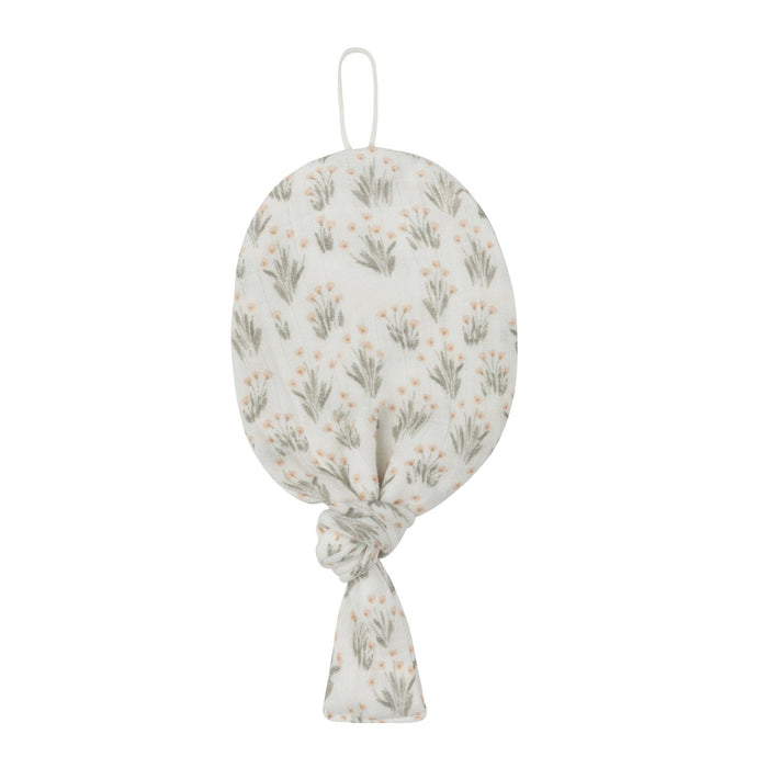 aurora MODAL FRENCH TERRY BLOOMS COLLECTION - PACI LOVEY . IVORY MAUVE PACI CLIP AURORA