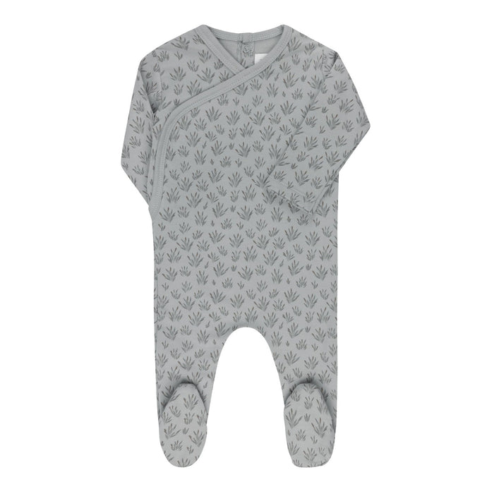 AURORA - MODAL FRENCH TERRY BLOOMS COLLECTION - FOOTIE BLUE CLOTHING AURORA