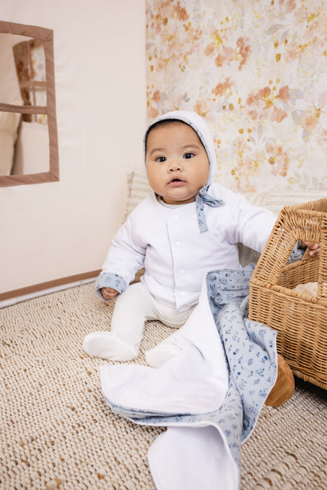 Reversible Cotton Floral Jacket Baby & Toddler Tricot Bebe