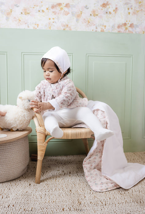 Reversible Cotton Floral Jacket Baby & Toddler Tricot Bebe