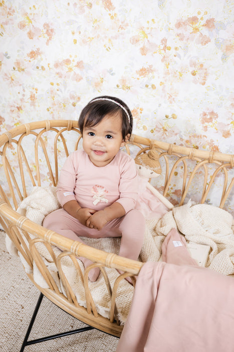 Embroidered Floral Blanket Baby & Toddler Tricot Bebe